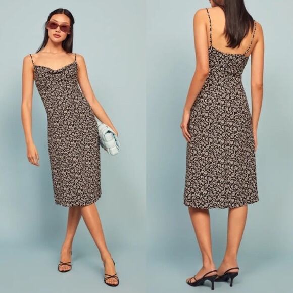 REFORMATION Astrid Midi Dress - Picture 2 of 13